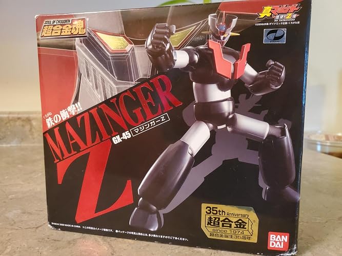 SOUL OF CHOGOKIN GX-45 MAZINGER Z AF (C: 1-1-3) : Amazon.sg: Toys